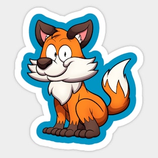 Cute Fox Sticker